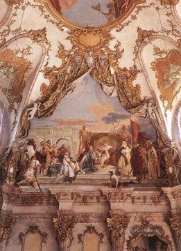 Giovanni Battista Tiepolo Painting - Würzburg La investidura de Herold como duque de Franconia Giovanni Battista Tiepolo